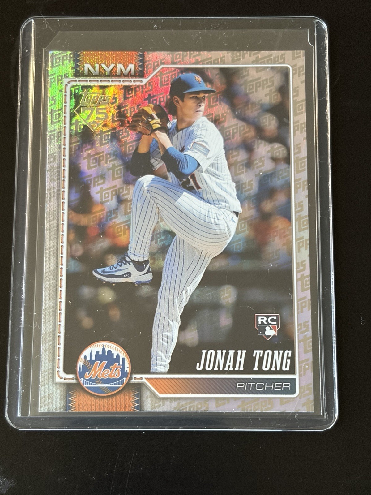 2026 Topps Series 1 - Jonah Tong #4 Topps Logo (RC)