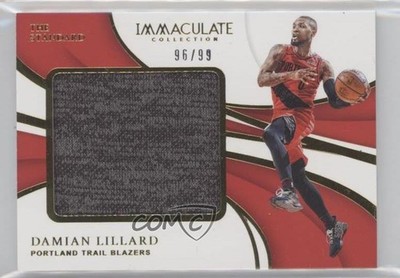 2018-19 Panini Immaculate The Standard 96/99 Damian Lillard #ST-DLL 0rc9