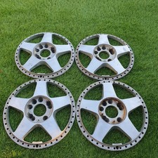 Veilside Andrew Racing V Faces - 5x114.3 - 16" - Enkei JDM 3 piece Nissan Toyota
