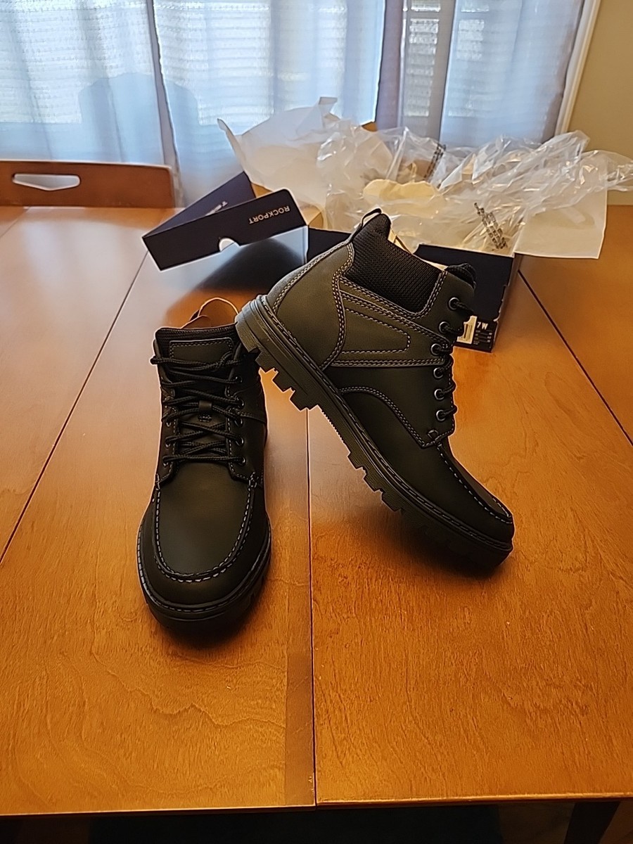 Moc Toe Rockport Steel Toe Chukka Rockport Men's Patten Moc Toe Boot