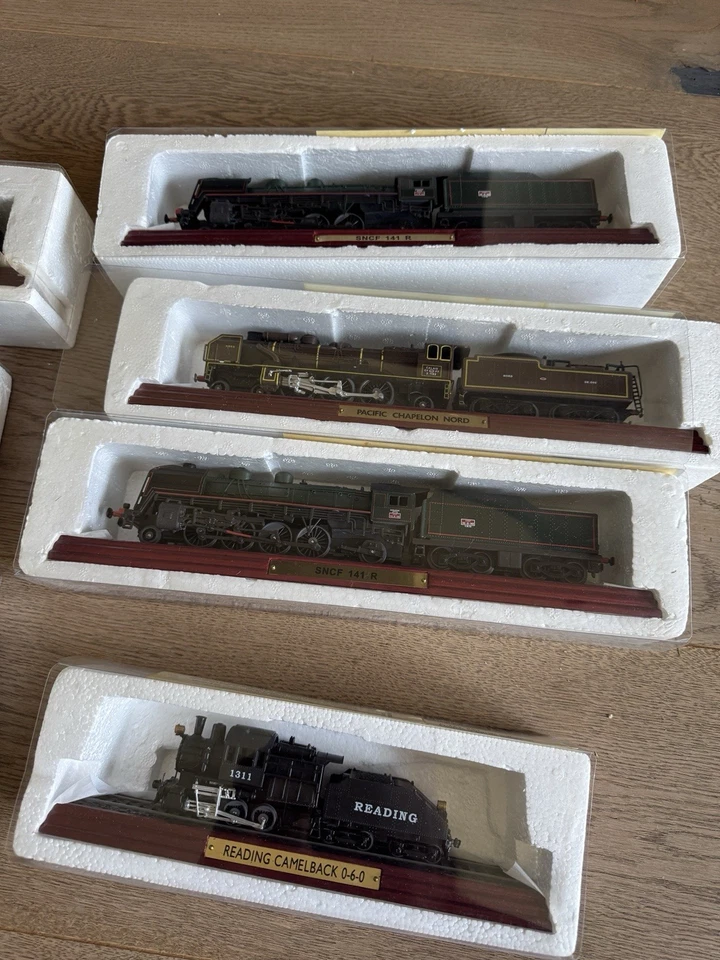 ATLAS EDITIONS 8 Stück MODELLEISENBAHN verschiedene Modelle - Bild 3 von 4