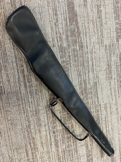 "Estuche retro de colección para pistola rifle escopeta cazador codorniz pájaro faisán 48""" Foto 2 de 4