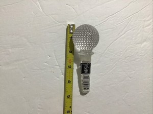 Mikasa Crystal Golf Ball Decanter Topper/Stopper