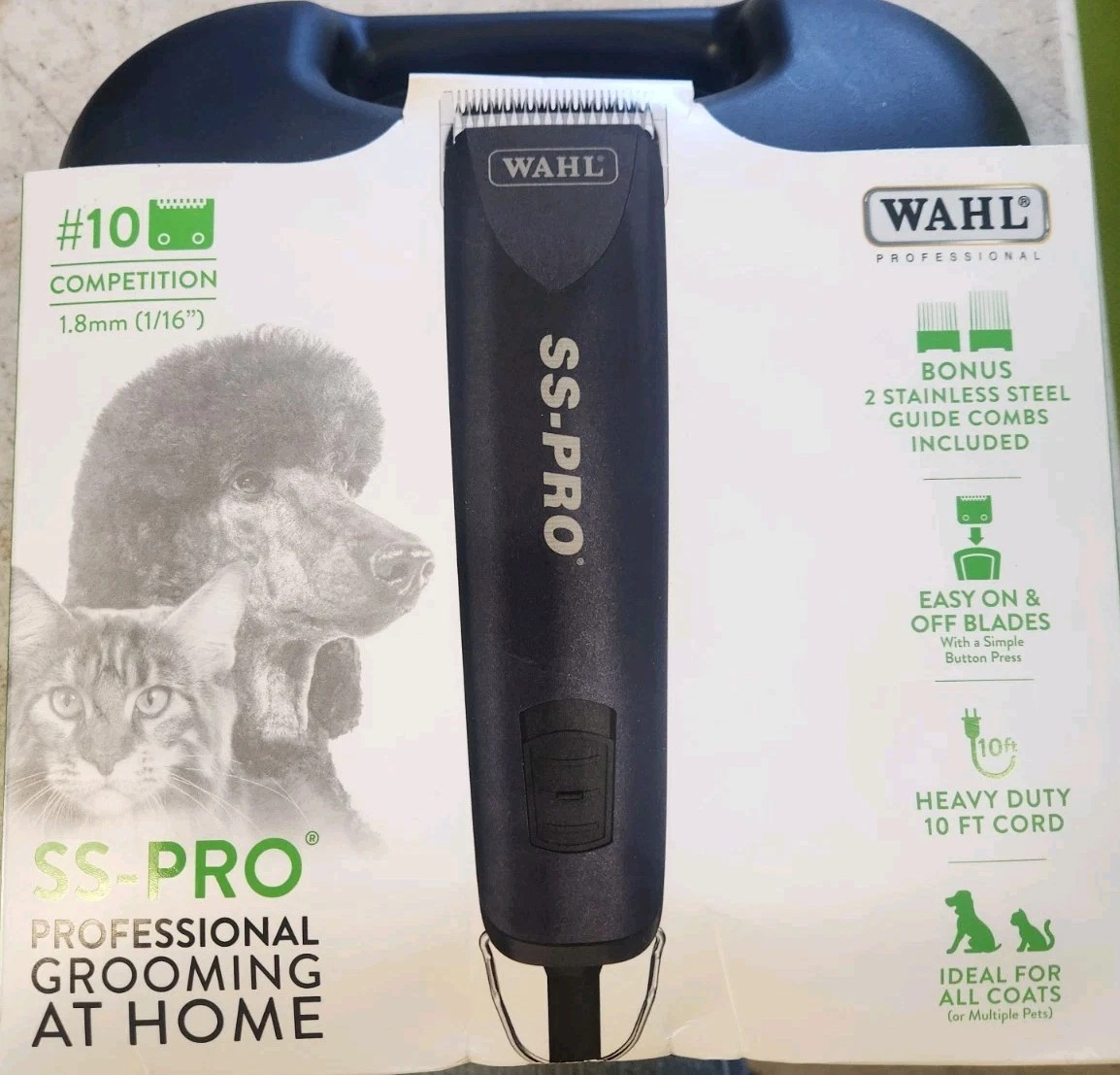 Wahl Pet Products SS-PRO Model 9777 Professional Grooming Kit - New