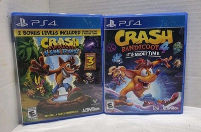 PS4 Crash Bandicoot Bundle N. Sane Trilogy + Crash 4 It s About Time