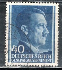 GERMANY GERMAN OCCUPATION OF POLAND STAMP GENERAL GOVERNMENT WWII USED LOT 1985I