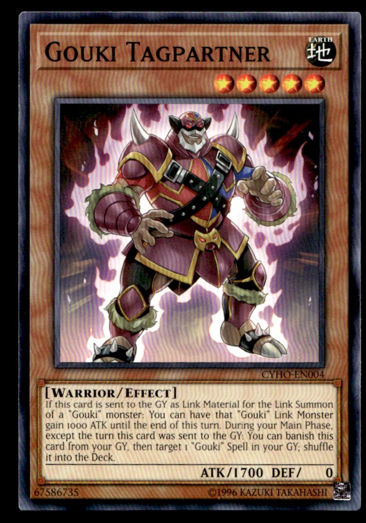 Gouki Tagpartner Cybernetic Horizon CYHO-EN004 MP YuGiOh TCG 