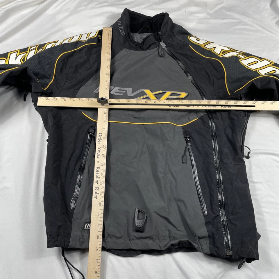 Skidoo BRP Jacket Adult Size Large Snowmobile Zip Pockets Team Winter Mens - Image 3 of 4