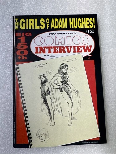 Comics Interview #150 (1995, Fictioneer) Girls of Adam Hughes HTF