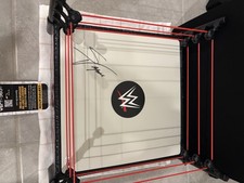 Stephanie Vaquer Signed WWE Wrestling Ring JSA COA