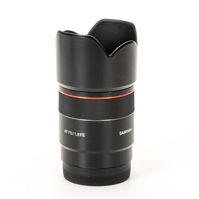 Samyang AF 75mm/1,8 f. Sony E-Mount Objektiv