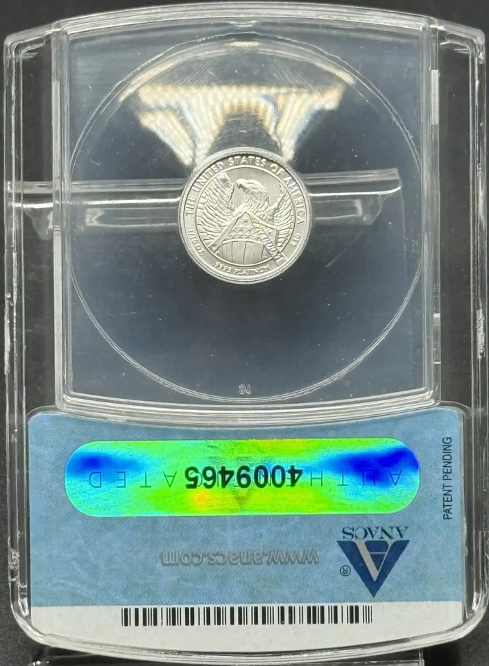 Platinum Eagle 2007 W 1/10 oz $10 ANACS MS-69 Foto 2 de 2