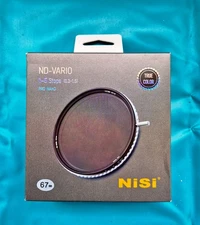 NiSi SWIFT 67mm True Color ND-VARIO Pro Nano 1-5stops Variable ND