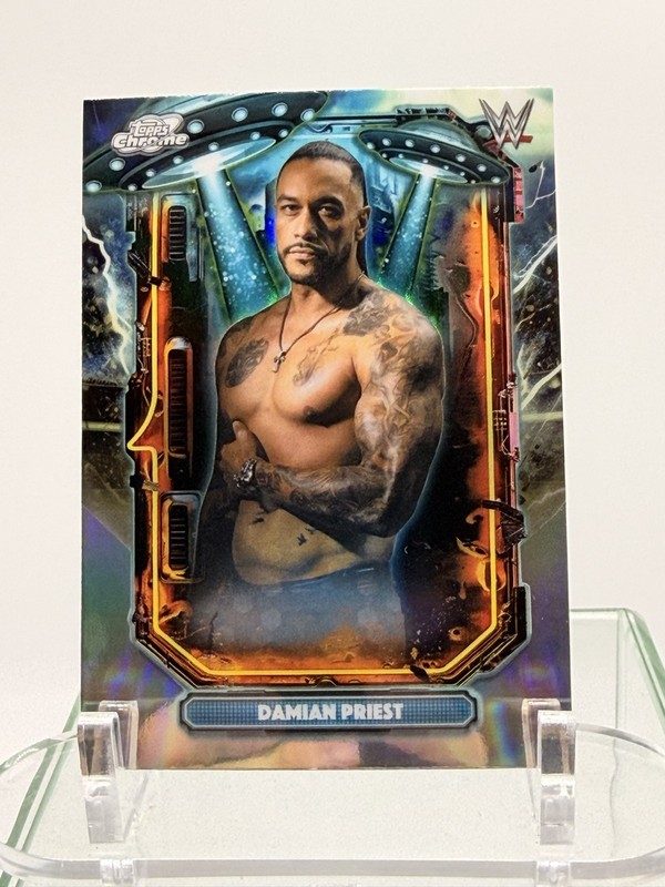 2026 Topps Chrome Cosmic Spaceships Damian Priest ET-22