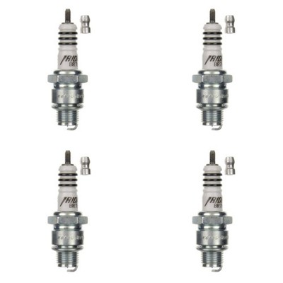 NGK Zündkerze BR7HIX Iridium 7067 4er Set (für: Adly Silver Fox 50 00-10 )