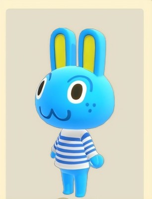 Poldi / Hopkins #02 für Animal Crossing Amiibo Nfc Karte