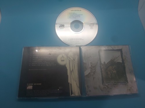 LED ZEPPELIN: FOUR SYMBOLS CD (1987) W GERMANY NO BARCODE STAIRWAY TO HEAVEN