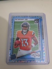 2025 Donruss Optic PAT BRYANT #215 Rated Rookie Rocket Emoji SP DENVER BRONCOS