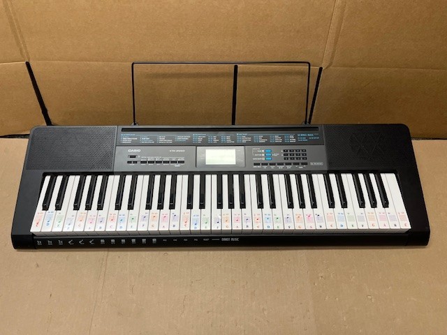 Casio CTK-2550 61-Key Portable Keyboard - Black SN: 862BDC30