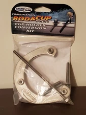 Mate Series Combination Rod & Cup Holder Conversion Kit Threaded Backing Plate
