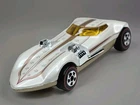 Hot Wheels Redline White Twin Mill 1969 White And Gold w/ Stars 1/64 Diecast EUC