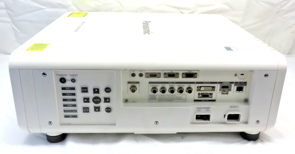 PANASONIC RZ670 WUXGA Laser Projector PT-RZ670LW, NO LENS, FOR PARTS/REPAIR - Image 2 of 4