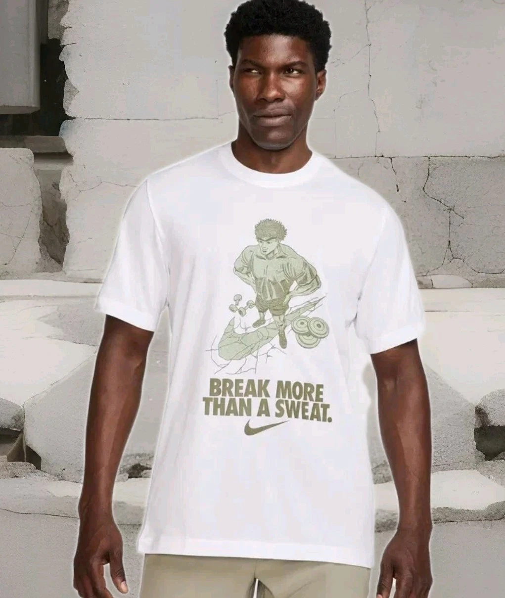 Mens Nike Dri-Fit Break More Than A Sweat T-Shirt Size XLarge