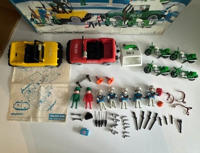 Playmobil System Highway Patrol Super Deluxe Set 1980 #4959976 Vintage Rare 