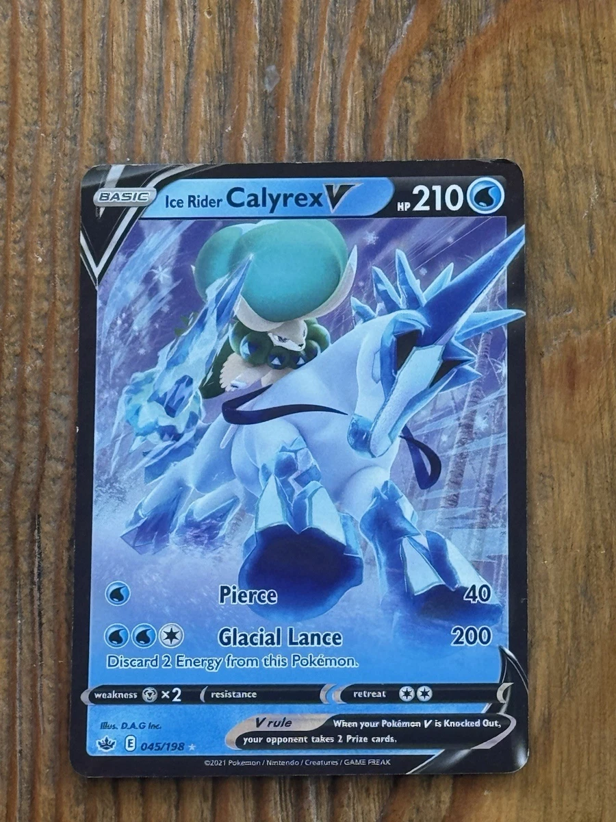 Ice Rider Calyrex V Pokémon TCG Cards for sale | eBay