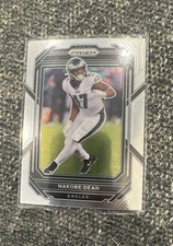 2022 Panini Prizm - Rookies Nakobe Dean #399 Silver Prizm (RC)