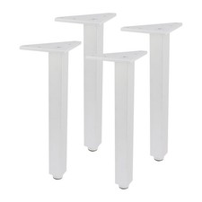 4-Pack 10 Heavy Duty Adjustable Table Legs, 1000lbs Capacity Aluminum Alloy