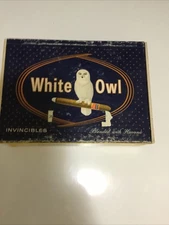 Vintage White Owl Cigar Box 10 Cent Invincible General Cigar Co.