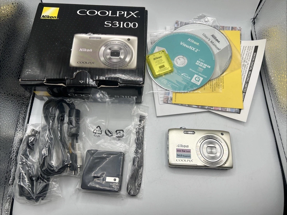 Nikon COOLPIX Nikon Coolpix S3100 Digital Cameras for sale | eBay