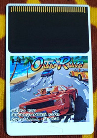 Out Run Hu Card NEC PC Engine used japan game