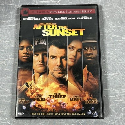 After the Sunset DVD 2004 New Line Platinum Brosnan Hayek Ratner