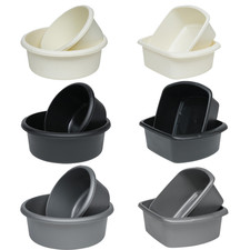 Washing Up Bowl Large Small for Basin Sink Plastic Wash Up Bowl for Kitchen Sink