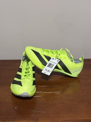 Adidas Adizero Prime SP 3 Strung Spikes Shoes Lucid Lemon IH5800 Men's Sz 7.5