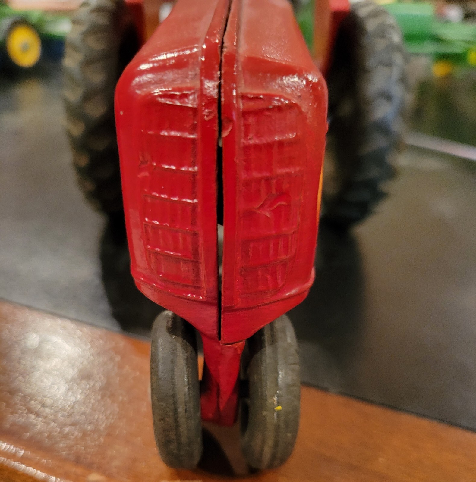 Two old Oliver red toy tractors eBay