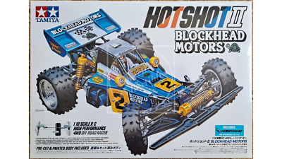 Tamiya RC 1/10 Hotshot II 4WD Blockhead Motors Kit w/ 540 Motor