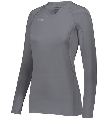 High Five 342213 Girls Truhit Long Sleeve Jersey Top T-Shirt - Picture 4 of 12