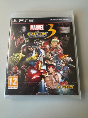 Marvel vs. Capcom 3: Fate of Two Worlds PS3 PAL FACTORY SEALED IMMAC BLES01413