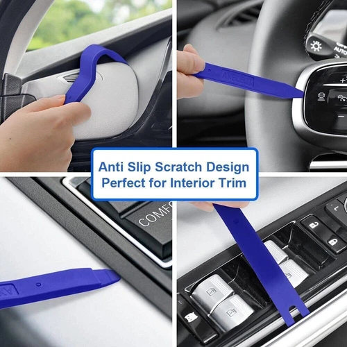 5x Car Panel Trim Removal Tool Kit Set Auto Dashboard Plastic Pry Door Fastener - Bild 2 von 12