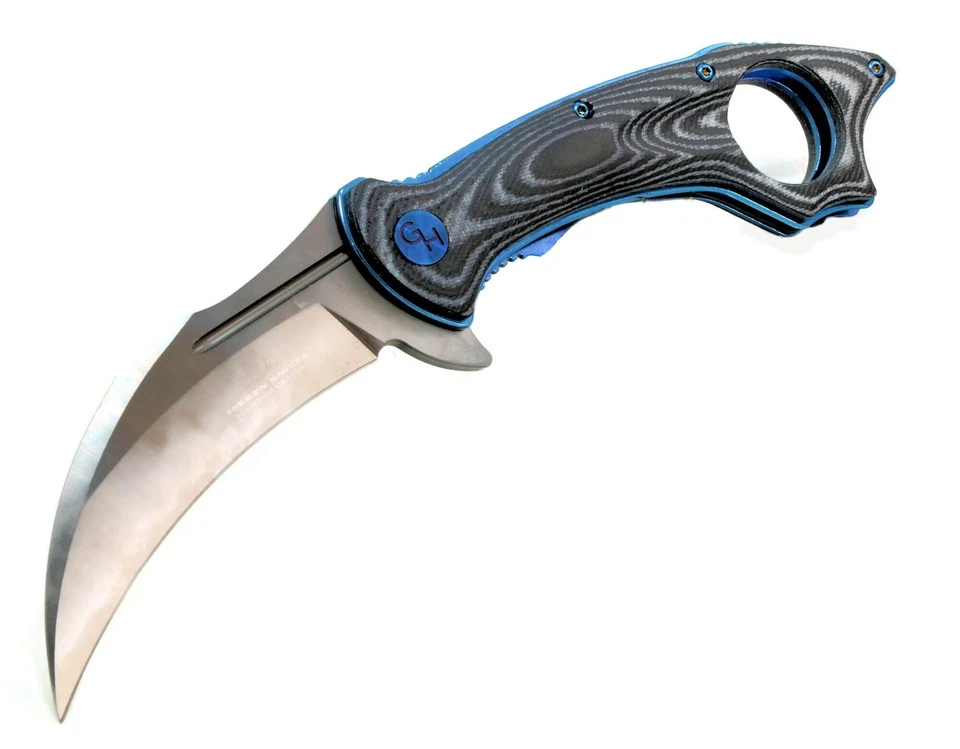 Hibben Warbird Folding karambit Tactical knife - Fast Ball Bearing Blade GH5103 - Image 3 of 3