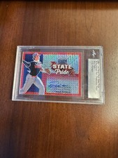 2021 Leaf Metal Draft - Izaac Pacheco- Auto State Pride Pre Production Proof 1/1