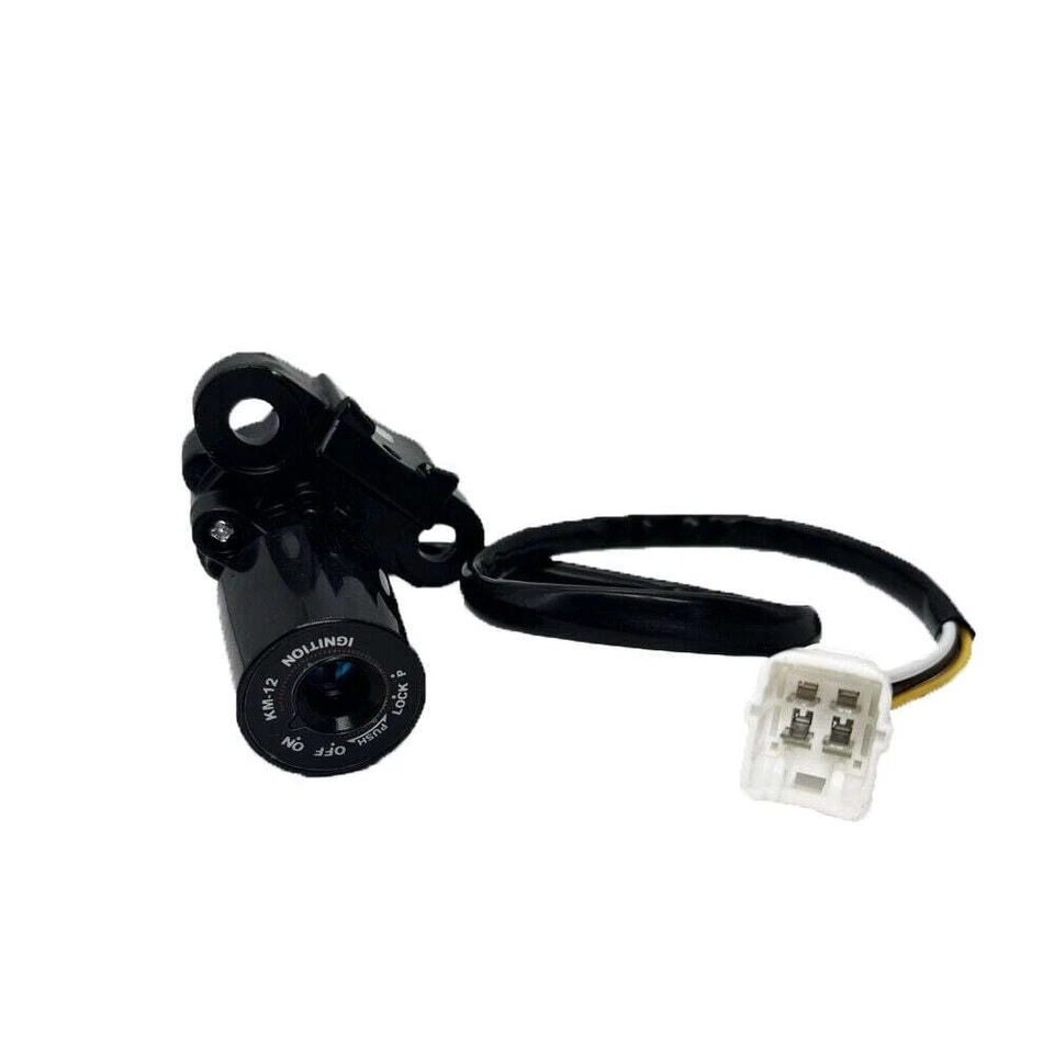 Conjunto de trava Igntiton Swtich tampa do tanque de combustível gasolina para 17-2024 Kawasaki Ninja 650/Z650 - Imagem 4 de 4