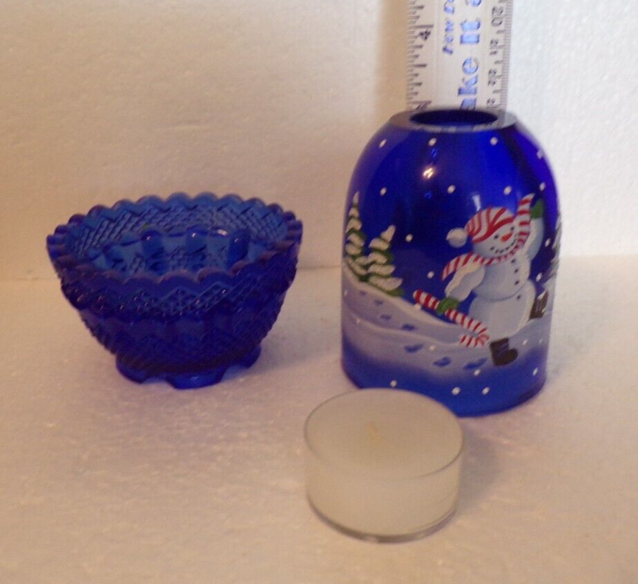 Fenton 1993 手描き冬の風景皿 【公式通販】