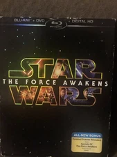 Star Wars The Force Awakens Blu-Ray DVD  New 
