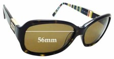 SFx Replacement Sunglass Lenses fits Kate Spade Annika/P/S - 56mm Wide