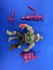 Vintage 1991 Teenage Mutant Ninja Turtles Dirt Bag Complete W/ Accessories