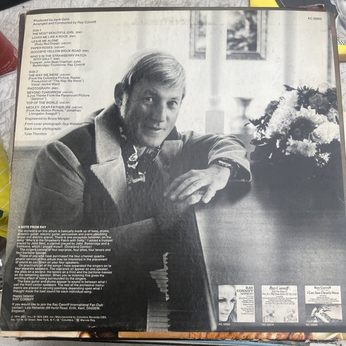 RAY CONNIFF THE WAY WE WERE VINTAGE VINYL RECORD - Picture 2 of 7